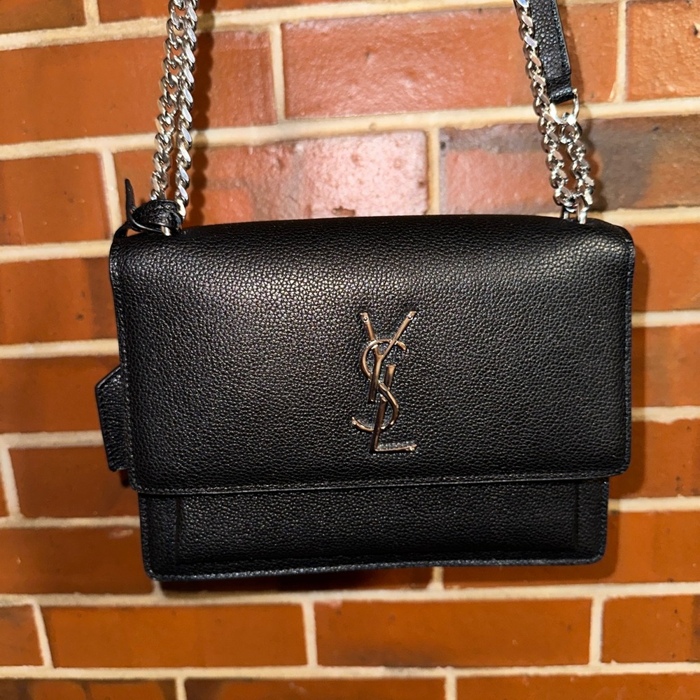 YSL SUNSET MEDIUM GRAINED LEATHER